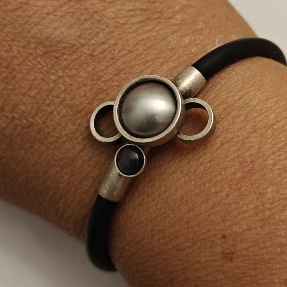 Christophe Poly Bracelet Modernist Minimalist Jewelry